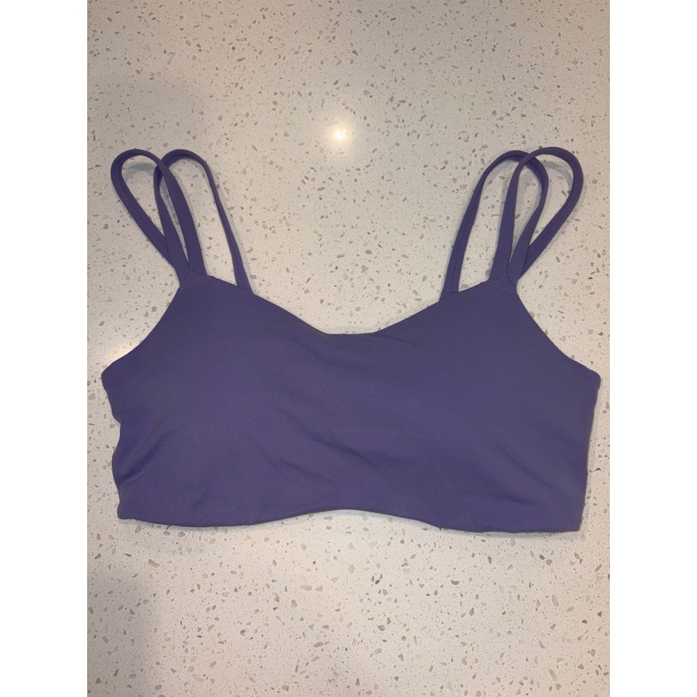 Nike Zenvy Strappy Sports Bra Purple Light Support InfinaSoft DO6608-527 Large